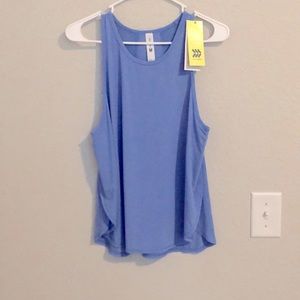 all in motion powder blue tank